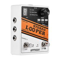 Ammoon STEREO LOOPER Loop Record gitaros efekto pedalas 10 nepriklausomų kilpų Maks. 10min Įrašas