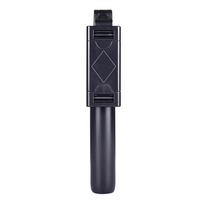K07 belaidis „Bluetooth“ asmenukių lazdelė, sulankstomas mini trikojis, išplečiamas monopodas su nuotolinio valdymo pultu, skirtas iPhone IOS Android K07 juoda