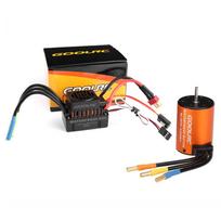 „GoolRC Upgrade“ vandeniui atsparus 3650 4300KV variklis be šepetėlių su 60A ESC kombinuotu rinkiniu, skirtas 1/10 RC automobiliui