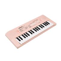 Elektroninis pianinas su mini klaviatūra 37 klavišų elektroninė pianino pianinas, rožinis pianinas rožinė