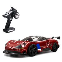 RC Drift Car 1/16 RC Car 2.4GHz 4WD 35km/h RC Race Car High Speed ​​Kids Gift RTR for Kids Boys Girls raudona
