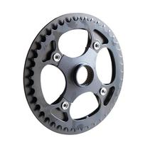 104BCD 42T dviračio grandinės pagrindas vidutinės pavaros varikliui M400 M300 M200 M215 M410 M315 M420 Chainring Base juoda