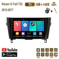Android Car Radio Carplay Nissan X-Trail T32 Qashqai 2013-2017 Automobilių multimedijos vaizdo grotuvas GPS navigacija WIFI 2+32GB 1+16GB