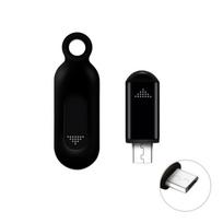 Belaidžio išmaniojo telefono infraraudonųjų spindulių siųstuvas universalus mini nuotolinio valdymo pultas su mikro USB jungtimi juoda