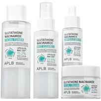 APLB glutationo niacinamido rinkinys: Veido kremas + ampulės serumas + miglos esencija + veido tonikas kartu su Centella 3X kompleksu