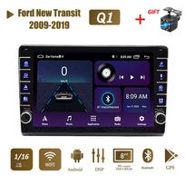 „Radio 2 Din“ „Android“ automobilio GPS navigacija, skirta „Ford New Transit 2009-2019“ su mygtuko rankenėle Multimedijos grotuvas „Stereo Audio Auto“ 1+16GB 1+16GB