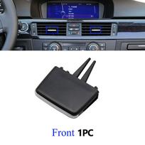 Priekinės Galinės AC Oro Kondicionieriaus Angos Grotelės Išleidimo Angos Slenkančiosios Klipai Tab Dėl BMW 3 Serijos E90 E91 E92 E93 318 320 325 330 335 1pc rear slider gray