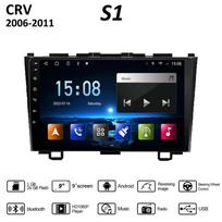 9 colių Android Carplay 2D automobilio radijas, skirtas Honda CRV 2006-2011 garso navigacijai, multimedijos grotuvui, stereofoniniams garsiakalbiams, galvos blokui WIFI 1+16GB 1+16GB