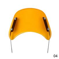 Motociklo Universalus Juodas Priekinis Stiklas Vėjo Nukreipėjas Priekinis Stiklas Gaubtas Harley Honda Yamaha Kawasaki Suzuki Cafe geltona