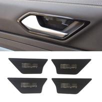 Skirta Volkswagen VW ID.4 ID4 2022 2023 automobilio salono dalies taisymas vidinių durelių rankenos dubens dangčio apdailos lipdukas anti Brushed Black