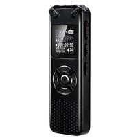 8GB skaitmeninis diktofonas Balsas suaktyvintas o Įrašymas naudojant MP3 muzikos grotuvą 572 val. juoda