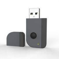 VAORLO USB žaidimų adapteris „Bluetooth“ žaidimų pulto imtuvas, skirtas PS5 PS4 „Xbox One“ rankenos adapteris, belaidis rankenos imtuvas, skirtas „Switch Pro“ Black juoda