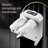 Naujas buitinis automatinis elektrinis koldūnų gaminimo aparatas Koldūnų gaminimo mašina Koldūnų tešlos ruošimo mašina