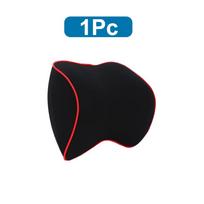 Breathable Car Headrest Neck Pillow Auto Car Seat Pillow Memory Foam Head Support Neck Rest Protector Automobiles 1 Pc Type A black