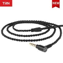 TRN A1 Originalus ausinių laidas gali būti įkišamas ir ištraukiamas. Ausų kabliukai. C tipo dekodavimo kabelis. 3.5mm without MIC juoda