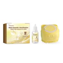 Yegbong Pet Wash Essence kostiumas be kačių ir šunų minkštų plaukų valymas, dezinfekavimas, dezodoravimas ir kvapus sulaikantis cheminis valymas 20ml set
