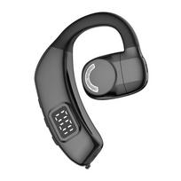 „YurKem Bone Conduction“ ausinės belaidės ausinės „Bluetooth“ ausinės „Hifi“ ausinės su kabliuku sportinės vandeniui atsparios ausinės juoda