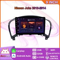 Android Car Radio Carplay Nissan Juke 2010-2014 Multimedijos vaizdo grotuvas GPS navigacija WIFI 4+64GB 2+32GB