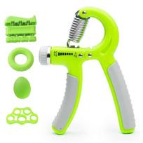 5-piece Grip Strength Set In Color Box, Hand Strength Training Set for Adults and Children, Silicone Grip Ball