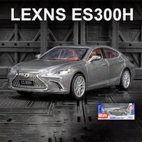 1/35 mastelio Lexus ES300h modelis, lydinio liejinys, žaislinis transporto priemonis, kolekcija, dovana vaikams, pilkas 1/35-Size:14*5.5*4cm pilka