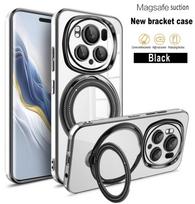 Magsafe magnetinis įsisiurbimas dengtas dėklas Honor Magic 6 Pro Magic6 Honor 90 Pro 90 pilna kameros apsauga dangtelis For Magic 6 Pro juoda