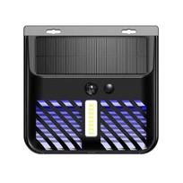 LED saulės lempa nuo uodų naikinimui lauko vandeniui atspari aukštos įtampos saulės energija maitinama lempa sodo balkonui atbaidanti kenkėjų kontrolės lemputė 1PC