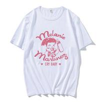 Melanie Martinez Portals Tour Marškinėliai Medvilniniai Minkšti Aukštos Kokybės Moteriški Marškinėliai Juokingi Animaciniai Spaudiniai Mergaitėms Laisvalaikio Juokingi Viršutiniai Drabužiai XS balta