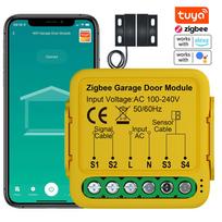 Tuya ZigBee Vartų Atidarytuvas Išmanusis Garažo Vartų Valdiklio Modulis Mobiliojo Telefono Nuotolinis Valdymas Tuya APP įvairiaspalvis