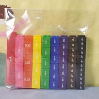 Montessori matematikos žaislai vaikams Dalies sudėjimo bokštas Veiklos rinkinys Matematikos aksesuarai Skaičiavimo vaivorykštės kaladėlės Mokymo priemonės 6+