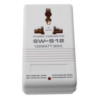 100 W galios keitiklis 110 V 120 V į 220 V 240 V 55 Hz - 60 Hz
