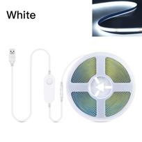 Zigbee 3.0 Smart USB Led juosta 320led/m Miegamasis Virtuvė Light LED Strip 5V COB apšvietimo lempos Veikia su Tuya Smart Life Alexa 1m