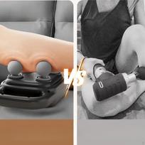 Handheld Massage Machine Easy to Use with 4 Heads for Gifts Back Men juoda