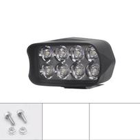 12V-80V Motociklo elektrinio dviračio LED priekiniai žibintai, itin ryški triračio lempa 8LED