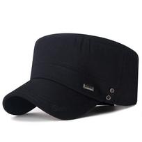 Men's Spring Autumn Flat Cap Outdoor Sports Embroidered Cap smėlis