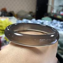 1 vnt natūralaus agato nefrito apyrankės Madinga žavinga nefrito apyrankės moteriška dovana 56-57MM