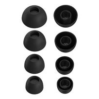8 vnt. silikoniniai ausų antgaliai, skirti Sennheiser MOMENTUM True Wireless 4 į ausines ausinės, keičiamos ausinių antgalių adapteriai, minkšti antgaliai