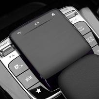 Automobilių priedai TPU Center Control pelės ekrano apsauginis dangtelis skirtas Mercedes Benz AB CLA GLE GLS GLB klasė W177 W247 C118 W167 juoda