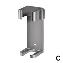 Sieninis laikiklis „Dyson“ plaukų formavimo priemonėms, plaukų tiesintuvui, plaukų organizavimo stovas, įvairios lazdelės B6Z2 Gray-1pcs