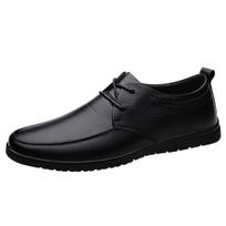Fashion Hot Selling Men's Genuine Leather Shoes In Europe America Soft Soles Comfortable Men's Business Shoes Outdoor Casual Shoes 37