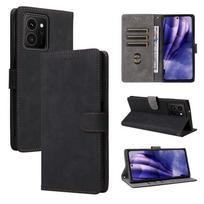 Atverčiamas dangtelis HMD Skyline PU odiniam telefono dėklui viso kūno apsauga [RFID blokavimas] Piniginės dangtelis for HMD Skyline juoda
