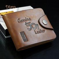 GQ vyrų dirbtinės odos bifold piniginės kortelės pinigų dėklas Plonas monetų piniginės kišenė