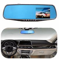 2,8 colio HD 1080P automobilinis DVR fotoaparatas vaizdo įrašymo įrenginys transporto priemonės galinio vaizdo veidrodžio vaizdo kameros naktinis matymas mėlyna