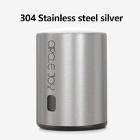 Xiaomi Youpin Smart vyno kamštis nerūdijančio plieno vakuuminis vyno kamštis elektrinis kamštis vyno kamšteliai grandinės prekės ženklas-Circle Joy 304Stainless Steel Silver