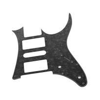 HSH Electric Guitar Pickguard PVC Pick Guard Scratch, skirtas Ibanez g250 gitaros pakeitimui geltona juoda