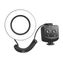 Godox RING72 makro LED vaizdo lemputė profesionaliam fotografijos užpildymui, 72 vnt. LED karoliukų spalva juoda