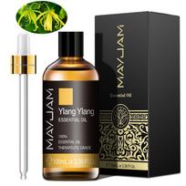 MAYJAM 100ML Ylang Ylang Levandų Eteriniai Aliejai Žvakių Muilo Gamybai Pasidaryk Pats Kvepalams Oro Gaivikliui Difuzoriui Maudymuisi Padeda Miegoti Atsipalaiduoti Ylang Ylang