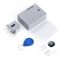 Akumuliatoriaus IC kortelės jutiklio spintelės stalčius Išmanusis „SmartLock“ „pasidaryk pats“ nematomas paslėptas skaitmeninis užraktas be perforuotos skylės