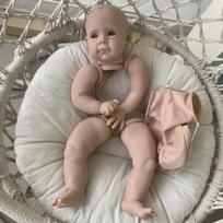 23 colių „Reborn Doll Kit Maggi“ su COA riboto leidimo populiariu rinkiniu „Soft Touch Fresh Color“ vinilo rinkinys doll kit 23in