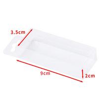 10 vnt. HENGJIA PET pakuotės dėžutė Skaidrus plastikinis dėklas Žvejybos masalo voblerio laikymo dėžutė 13.1*4*2.1, 14.5cm*5*2.4cm