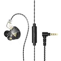 QKZ AK6 Pro 3.5mm laidinės ausinės Dinaminės muzikos ausinės Nuimamas ausinių laidas Ausies kabliukas violetinė